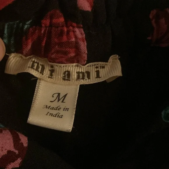 Francesca's Miami Red and Blue Tiered Maxi Sundress - Picture 2 of 11